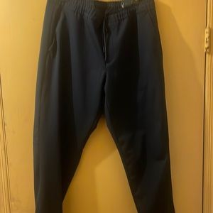 Perry Ellis blue polyester nylon viscose sweat penny’s large